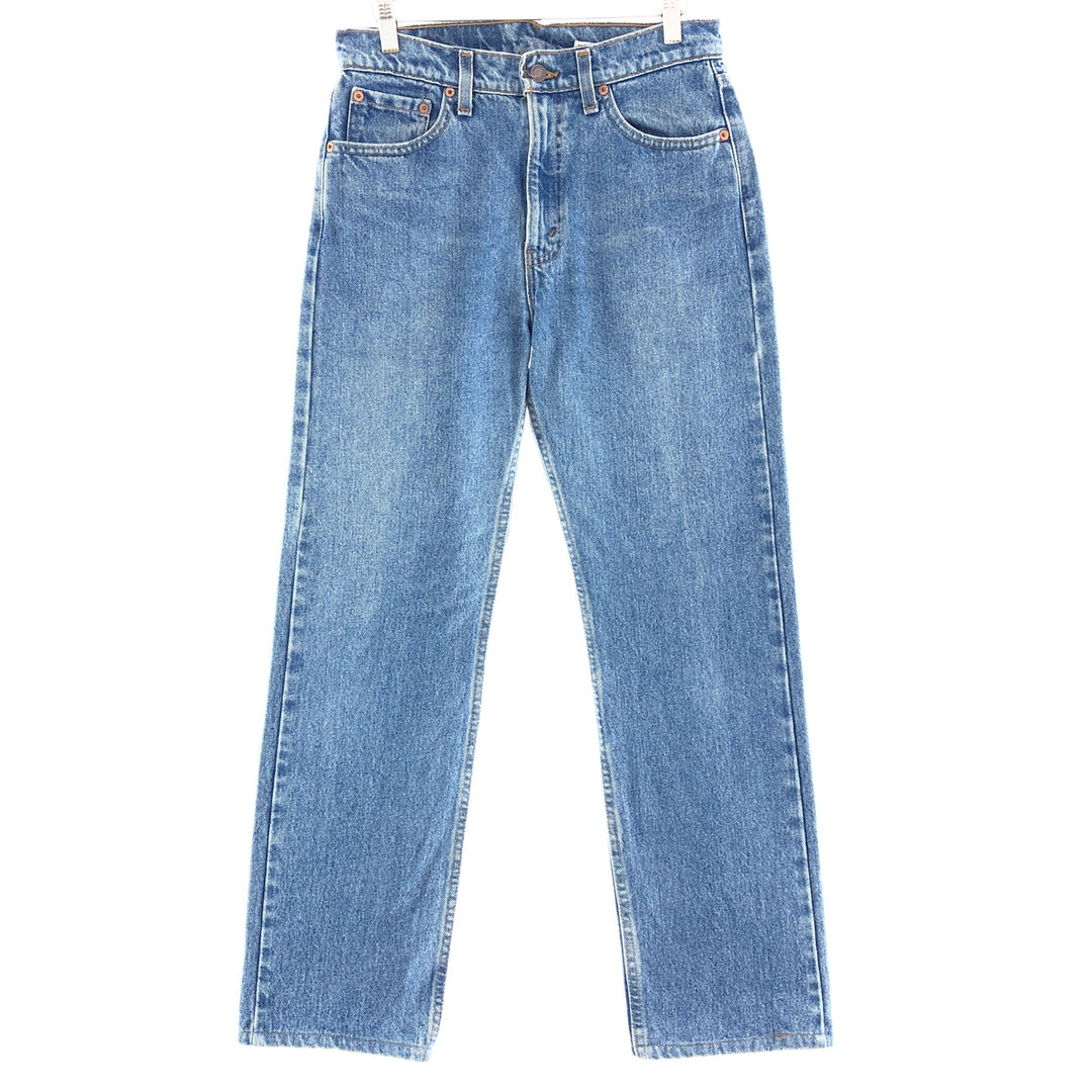 90'S Levi's 505 REGULAR FIT STRAIGHT LEG tapered denim pants made in USA men's w30 vintage /taa002746