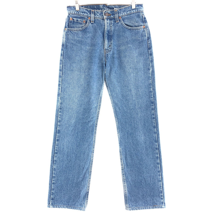 90'S Levi's 505 REGULAR FIT STRAIGHT LEG tapered denim pants made in USA men's w30 vintage /taa002746