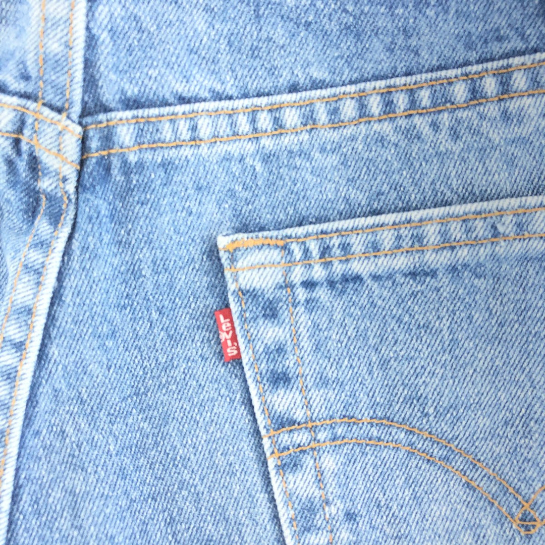 90'S Levi's 505 REGULAR FIT STRAIGHT LEG tapered denim pants made in USA men's w30 vintage /taa002746