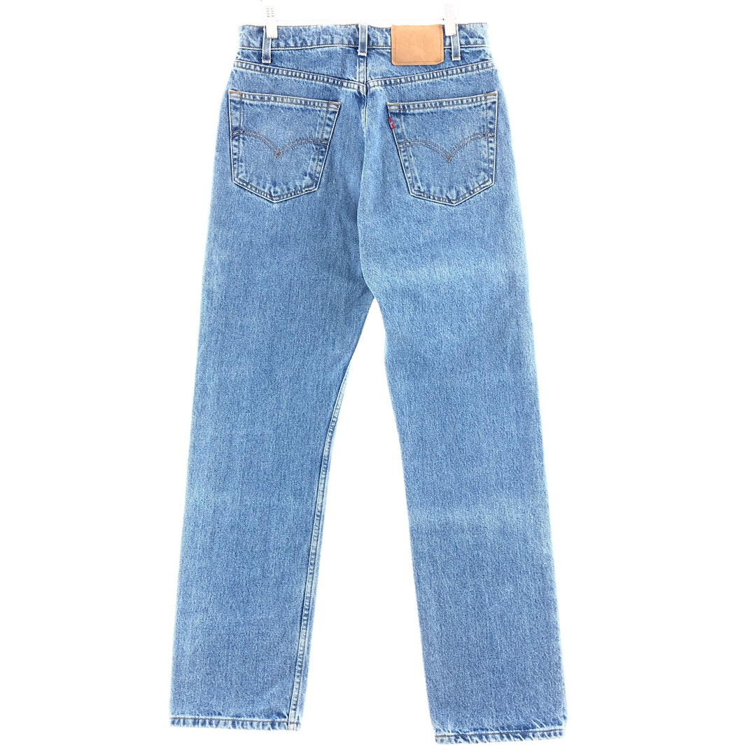 90'S Levi's 505 REGULAR FIT STRAIGHT LEG tapered denim pants men's w32 vintage /taa002749