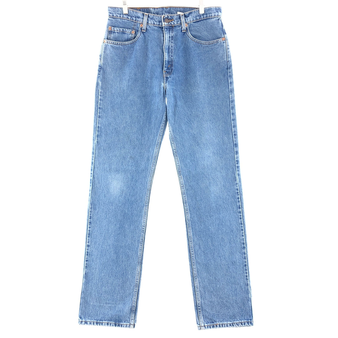 90'S Levi's 505 REGULAR FIT STRAIGHT LEG tapered denim pants men's w33 vintage /taa002756