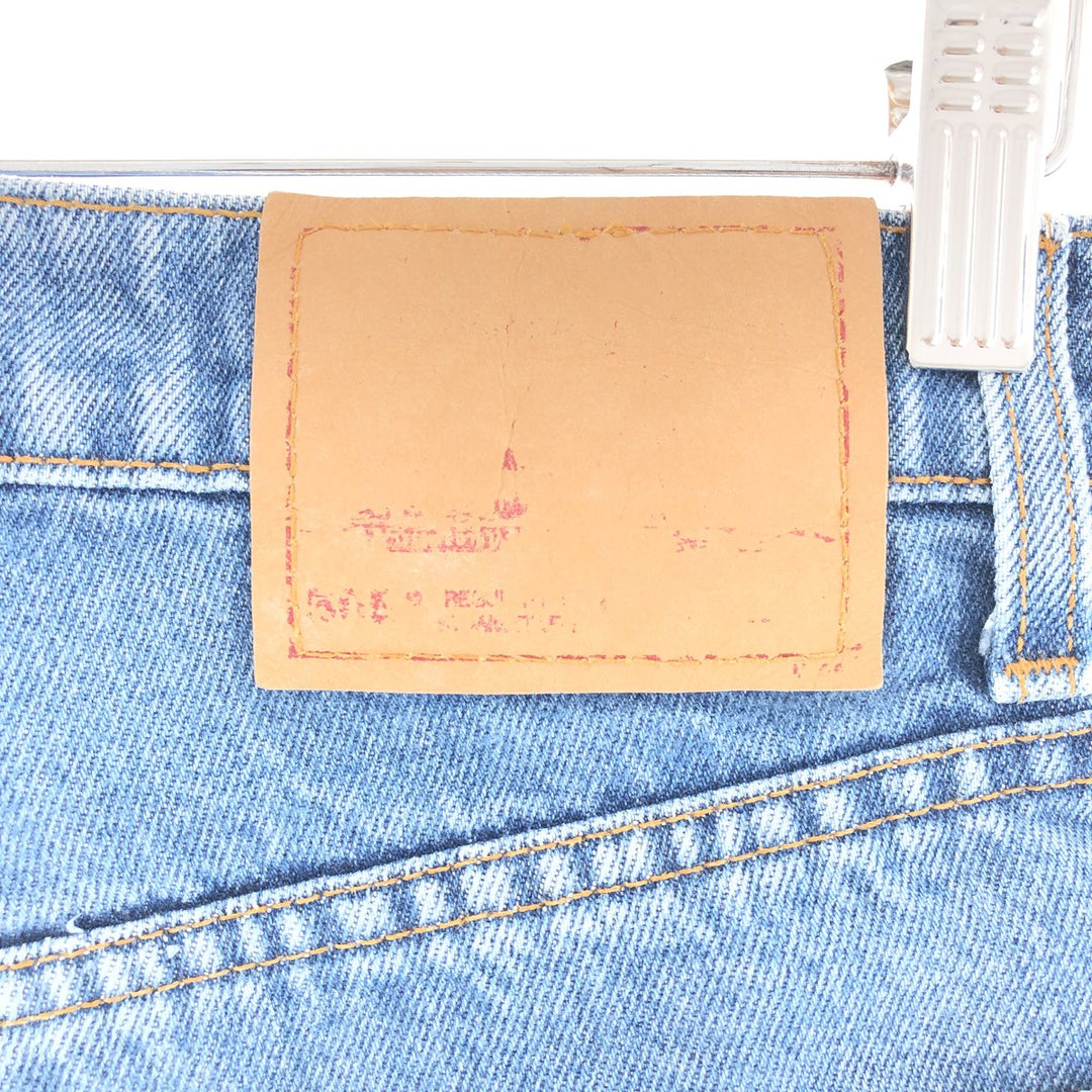 90'S Levi's 505 REGULAR FIT STRAIGHT LEG tapered denim pants men's w33 vintage /taa002756