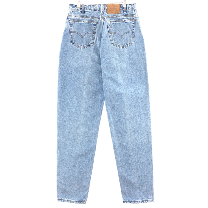 90'S Levi's 550 LOOSE FIT TAPERED LEG Tapered Denim Pants Made in USA Men's W34 Vintage /taa002826