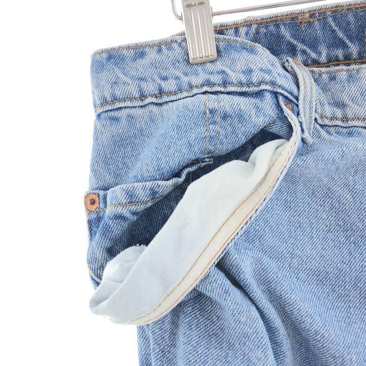 90'S Levi's 550 LOOSE FIT TAPERED LEG Tapered Denim Pants Made in USA Men's W34 Vintage /taa002826