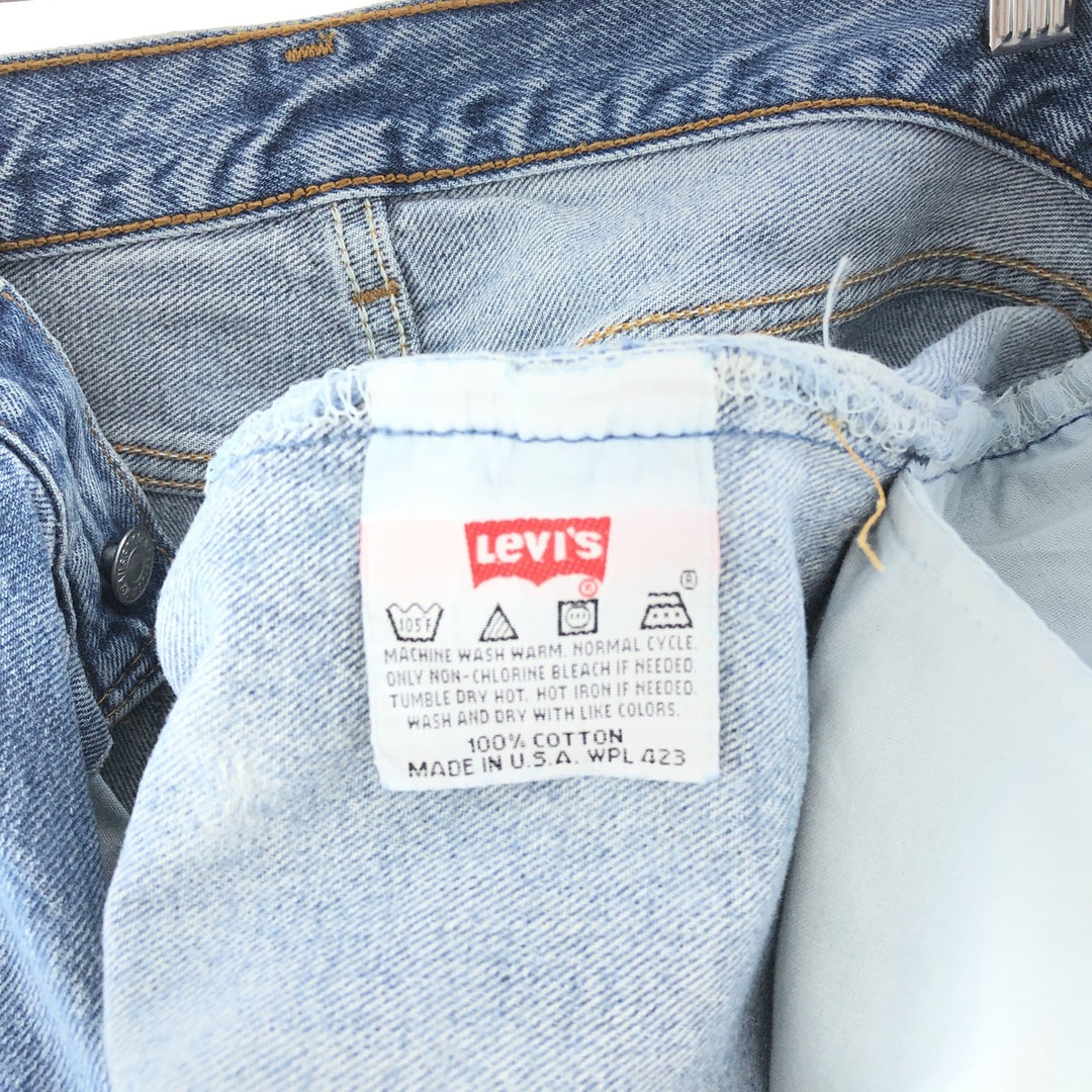 90'S Levi's 501-0115 Straight Denim Pants Made in USA Men's W30 Vintage /taa002846