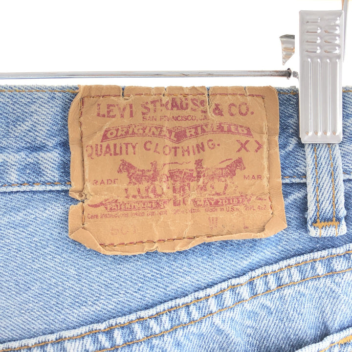 Levi's Levi's 501 Straight Denim Pants Made in USA Men's W34 Vintage /taa002857