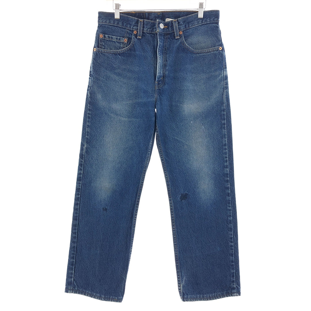 00'S Levi's 505 REGULAR FIT STRAIGHT LEG tapered denim pants made in USA men's w32 /taa002860