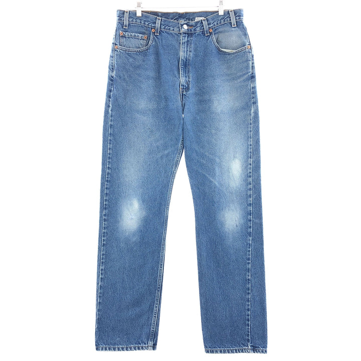 Levi's 505 REGULAR FIT STRAIGHT LEG tapered denim pants men's w36 vintage /taa002885