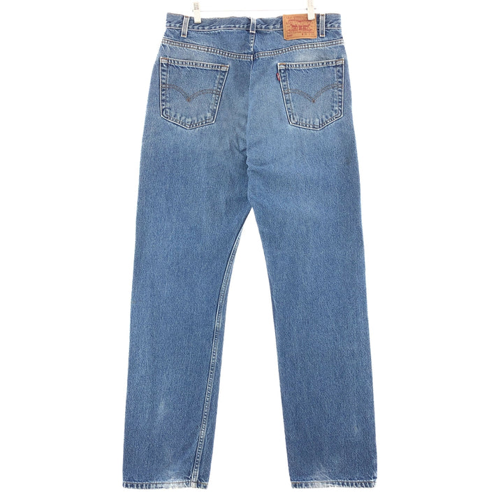 Levi's 505 REGULAR FIT STRAIGHT LEG tapered denim pants men's w36 vintage /taa002885