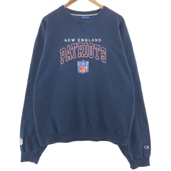 Champion NFL New England Patriots Sweatshirt, Men's XXL /taa003002