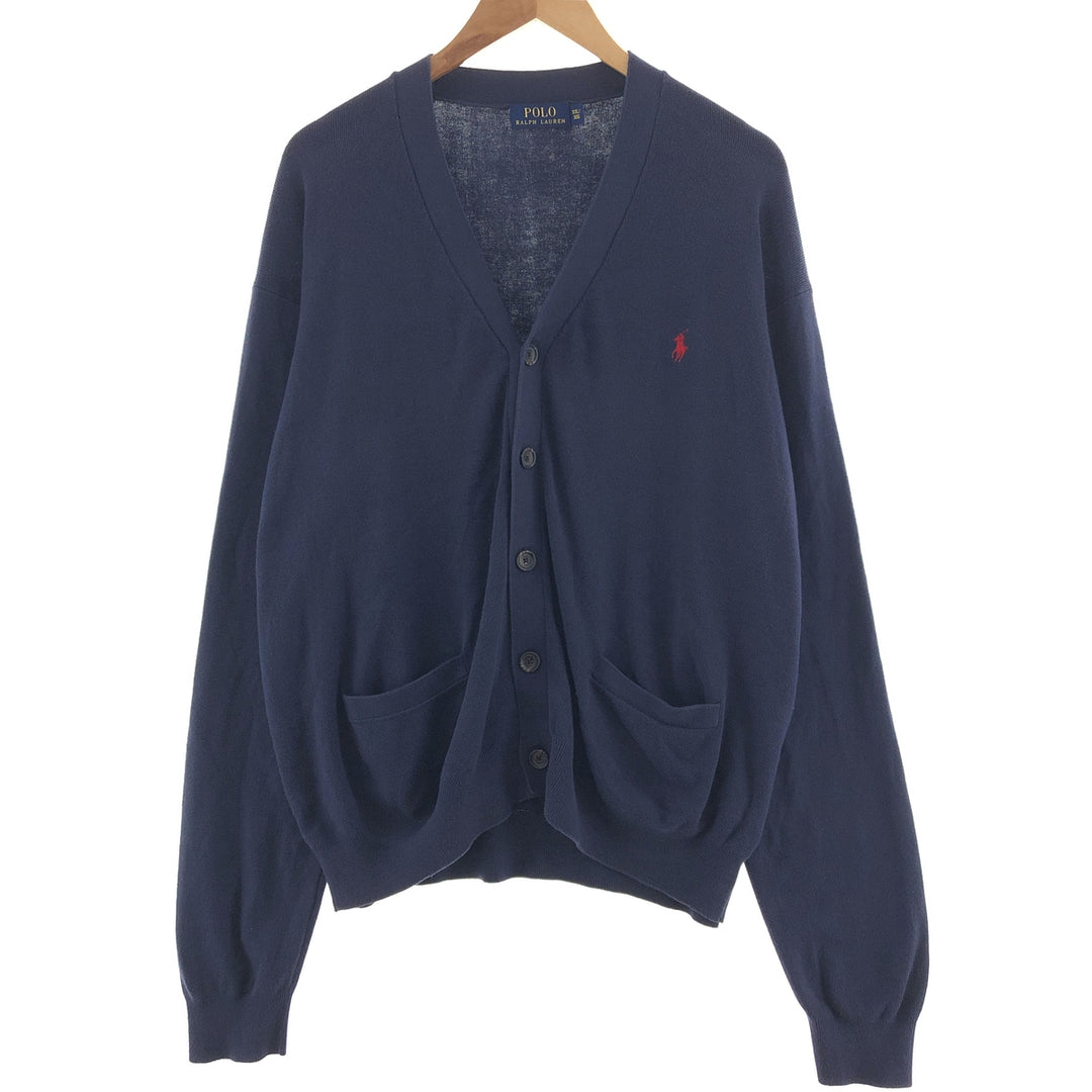 Ralph Lauren POLO RALPH LAUREN Pima cotton knit cardigan Men's XXL equivalent / taa003069