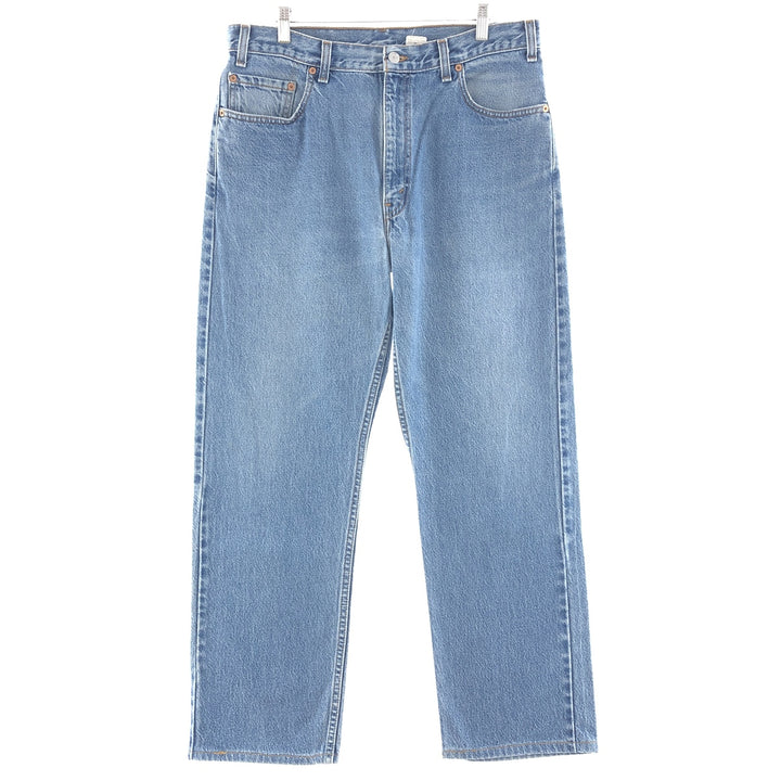 90'S Levi's 505 REGULAR FIT STRAIGHT LEG tapered denim pants made in USA men's w36 vintage /taa003167