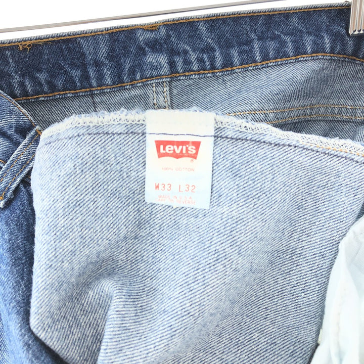 80'S Levi's 505 Tapered Denim Pants Made in USA Men's W33 Vintage /taa003171