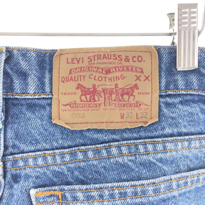 80'S Levi's 505 Tapered Denim Pants Made in USA Men's W33 Vintage /taa003171