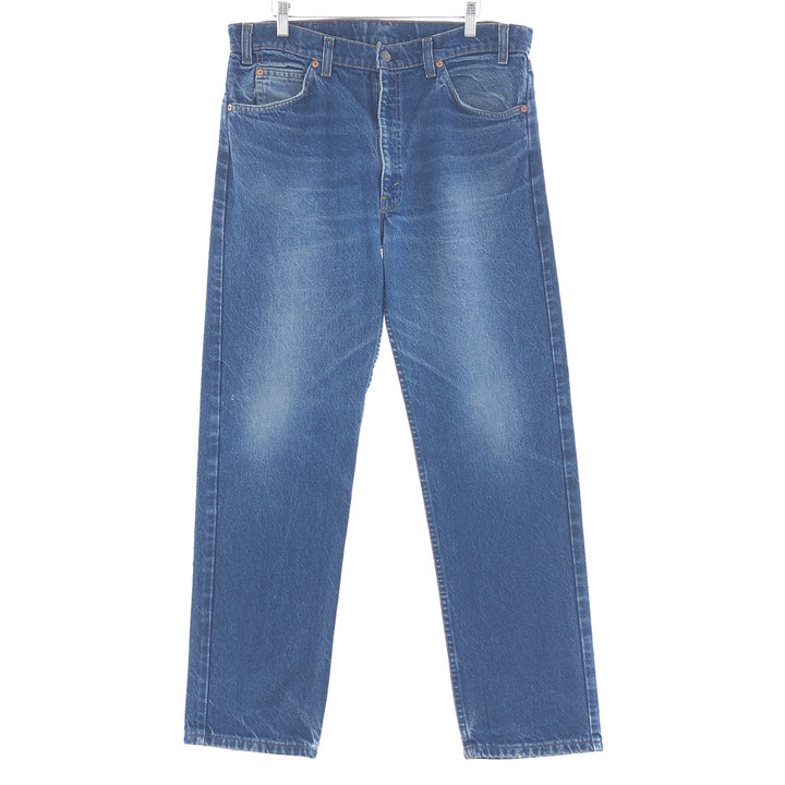 90'S Levi's 505 tapered denim pants made in USA, men's w36 vintage /taa003185