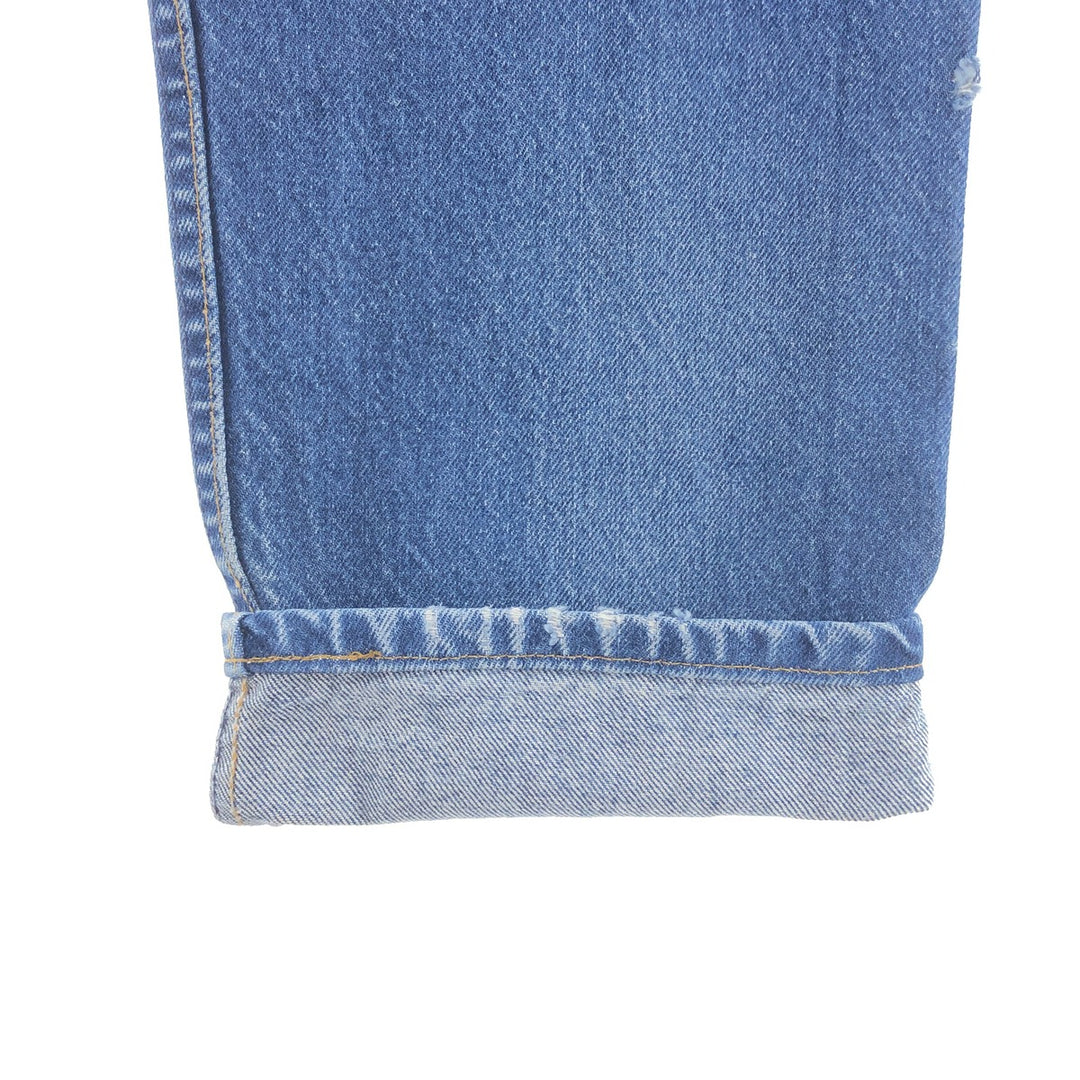 90'S Levi's 505 tapered denim pants made in USA, men's w36 vintage /taa003185