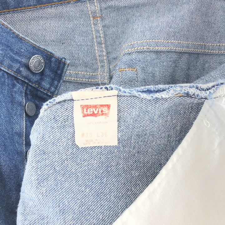 90'S Levi's 501 Straight Denim Pants Made in USA Men's W38 Vintage /taa003186