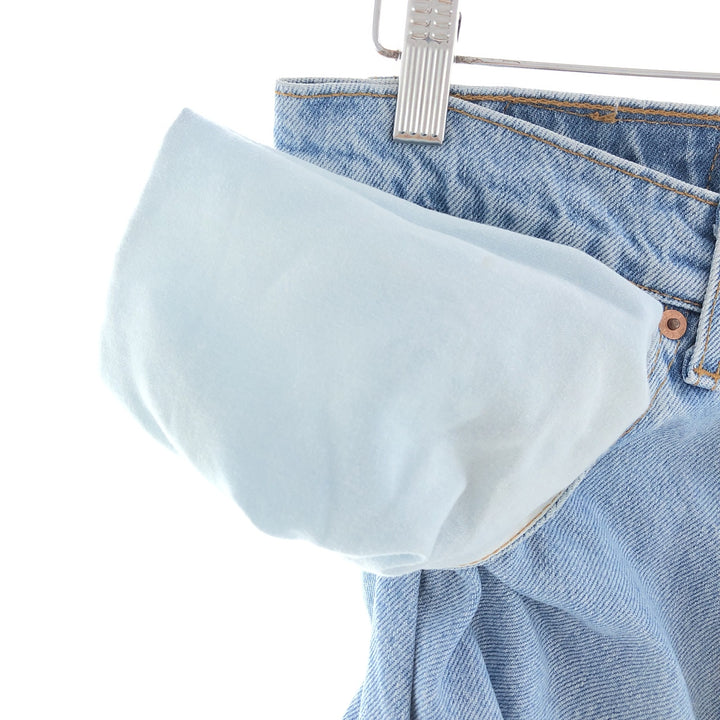 90'S Levi's 505 REGULAR FIT STRAIGHT LEG tapered denim pants made in USA men's w31 vintage /taa003192