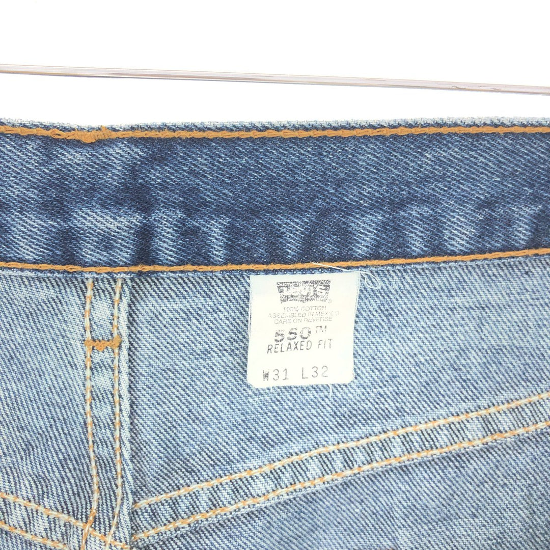 90'S Levi's 550 Tapered Denim Pants Made in Mexico Men's W31 Vintage /taa003203