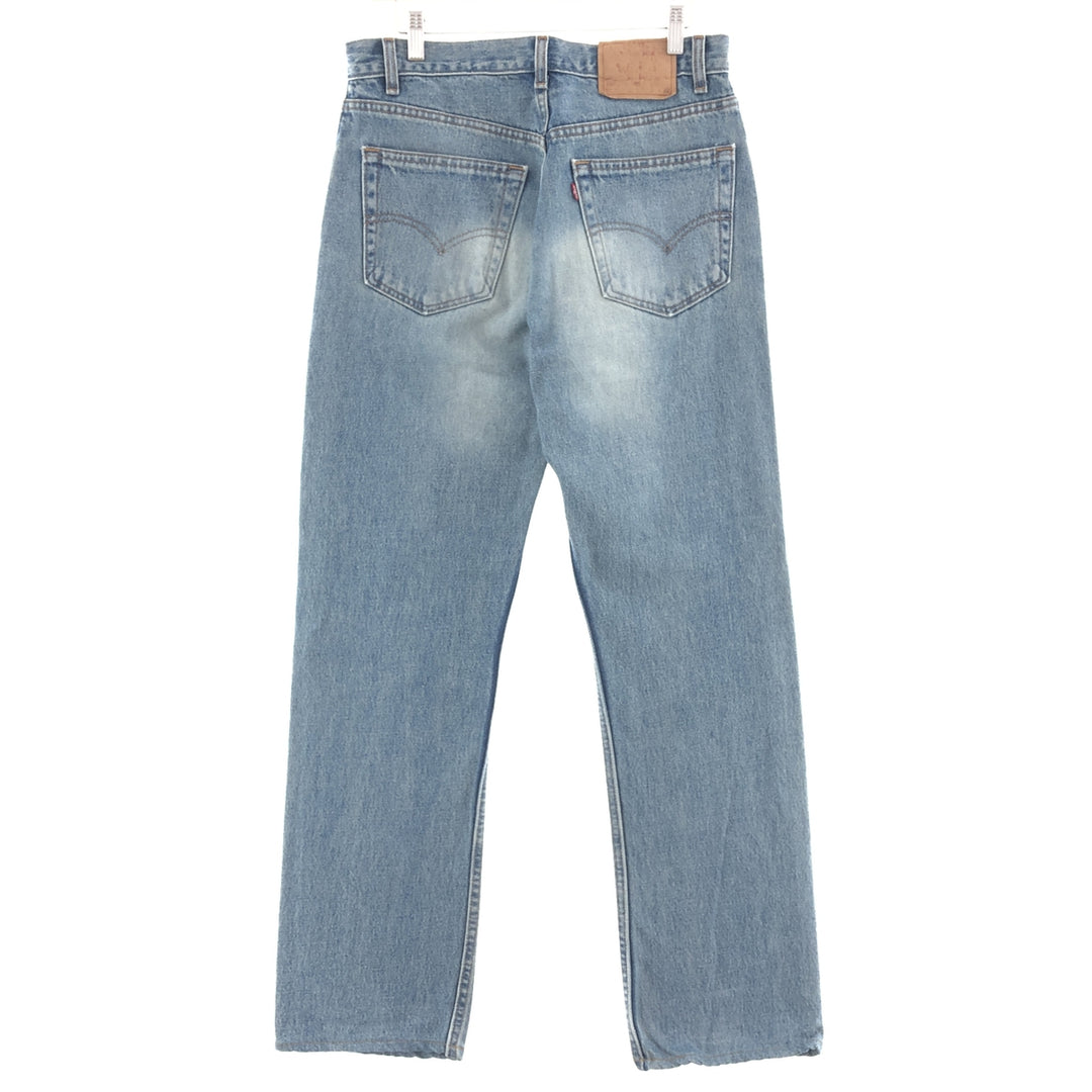 00'S Levi's 505 REGULAR FIT STRAIGHT LEG tapered denim pants made in USA men's w32 /taa003210