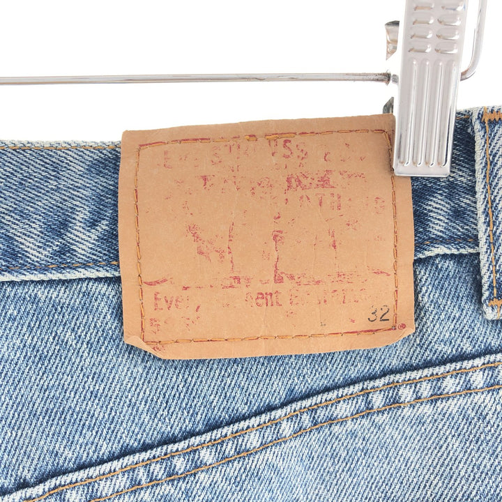 00'S Levi's 505 REGULAR FIT STRAIGHT LEG tapered denim pants made in USA men's w32 /taa003210