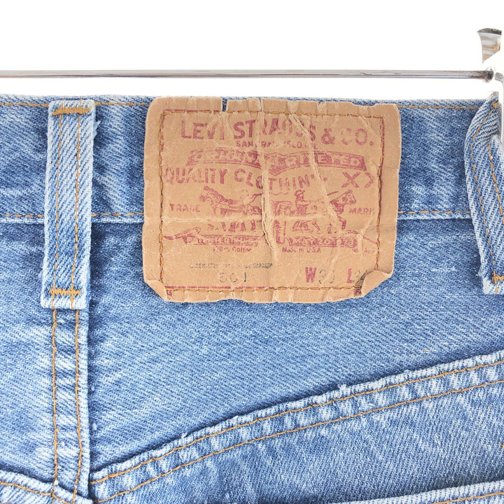 90'S Levi's 501 Straight Denim Pants Made in USA Men's W30 Vintage /taa003215