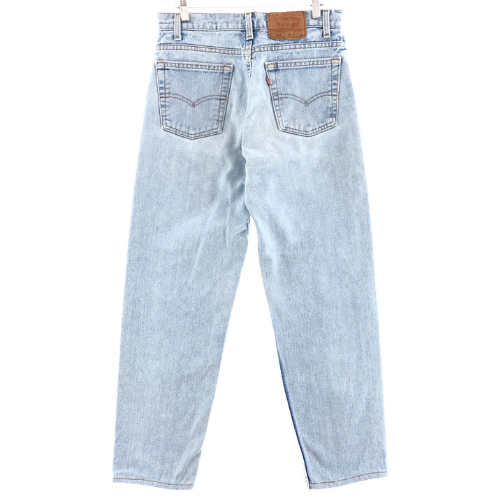 90'S Levi's 550 Tapered Denim Pants Made in USA Men's W31 Vintage /taa003234