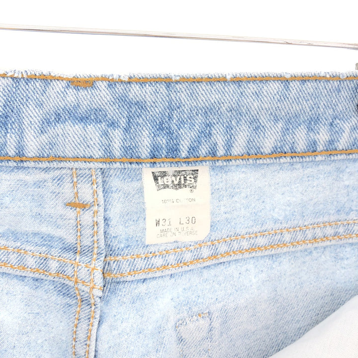 90'S Levi's 550 Tapered Denim Pants Made in USA Men's W31 Vintage /taa003234