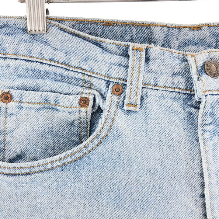 90'S Levi's 550 Tapered Denim Pants Made in USA Men's W31 Vintage /taa003234