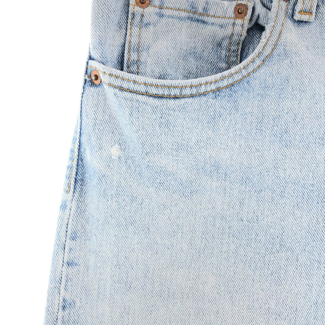 90'S Levi's 550 Tapered Denim Pants Made in USA Men's W31 Vintage /taa003234