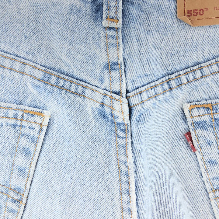 90'S Levi's 550 Tapered Denim Pants Made in USA Men's W34 Vintage /taa003252