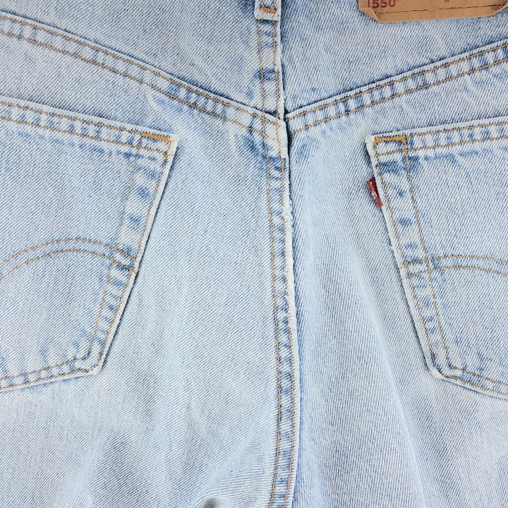 90'S Levi's 550 Tapered Denim Pants Made in USA Men's W34 Vintage /taa003252