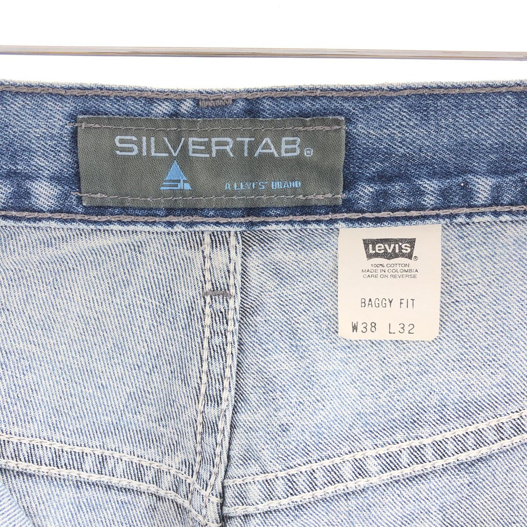 00'S Levi's SILVER TAB Silver Tab BAGGY FIT Denim Pants Men's w38 /taa003269