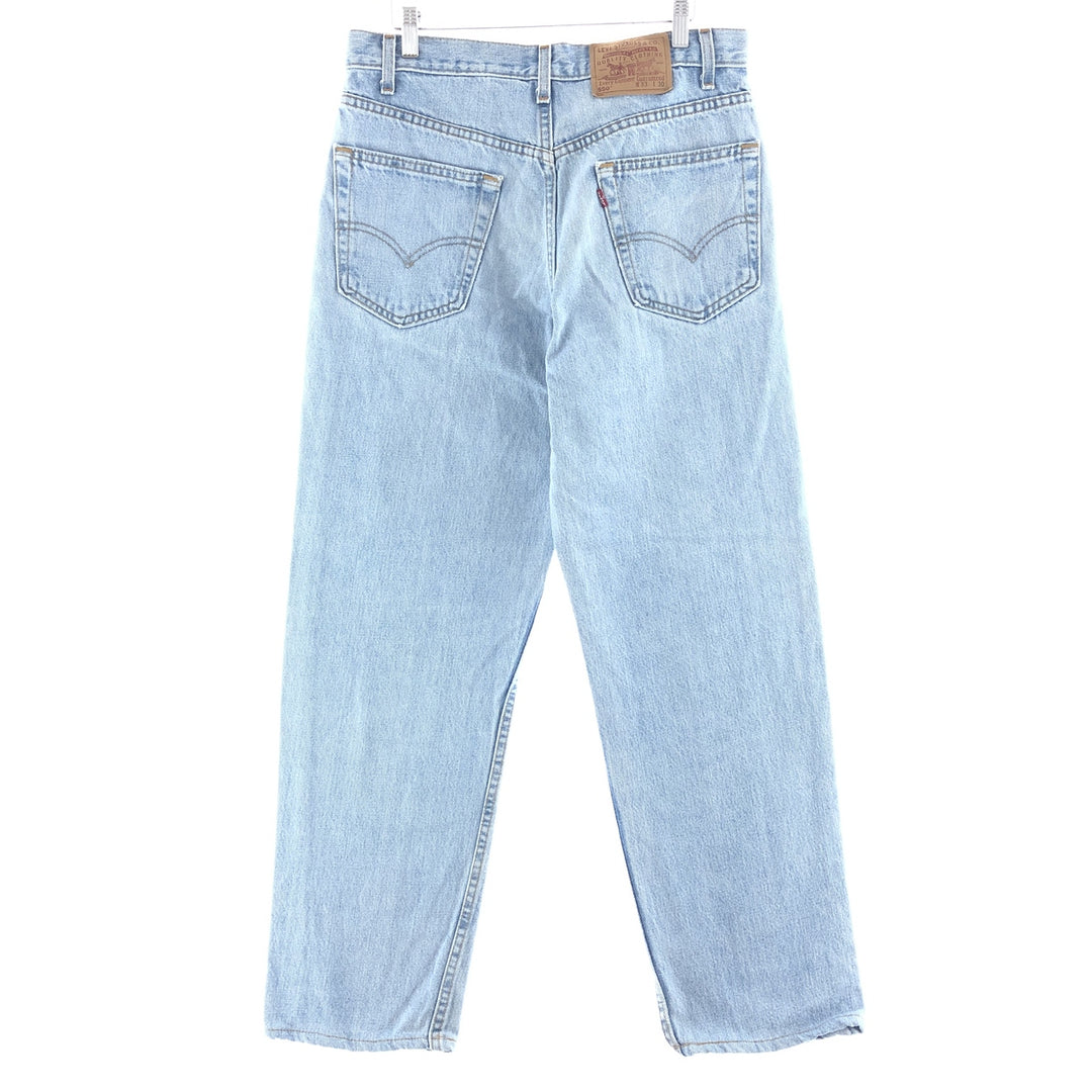 Levi's 550 Relaxed Fit Tapered Denim Pants Made in USA Men's w33 /taa003275