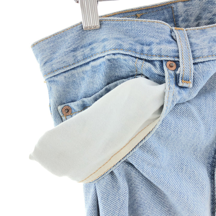 Levi's 550 Relaxed Fit Tapered Denim Pants Made in USA Men's w33 /taa003275