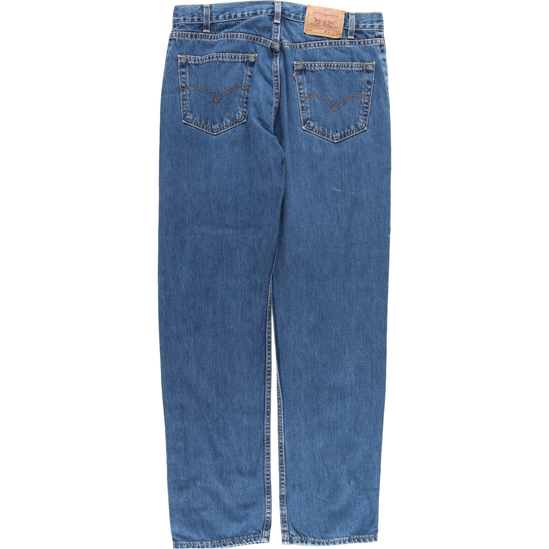 Levi's 505 REGULAR FIT STRAIGHT LEG tapered denim pants made in USA men's w36 /taa003287