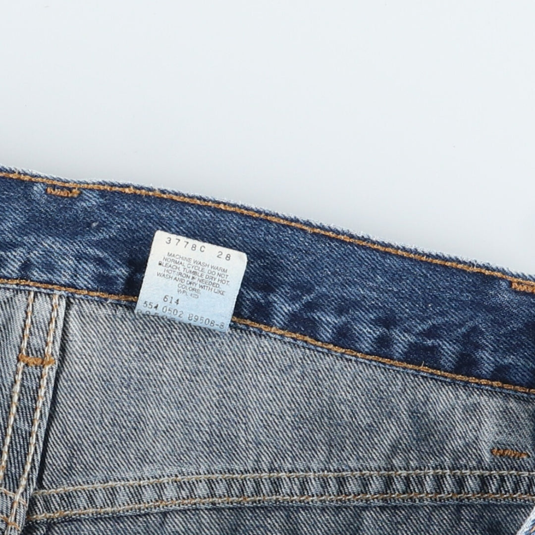 Levi's 505 REGULAR FIT STRAIGHT LEG tapered denim pants made in USA men's w36 /taa003287