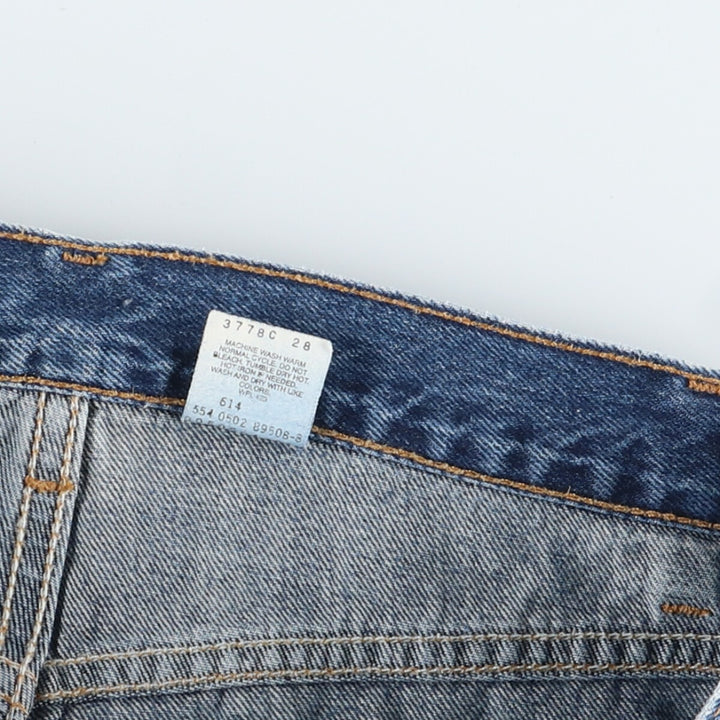 Levi's 505 REGULAR FIT STRAIGHT LEG tapered denim pants made in USA men's w36 /taa003287