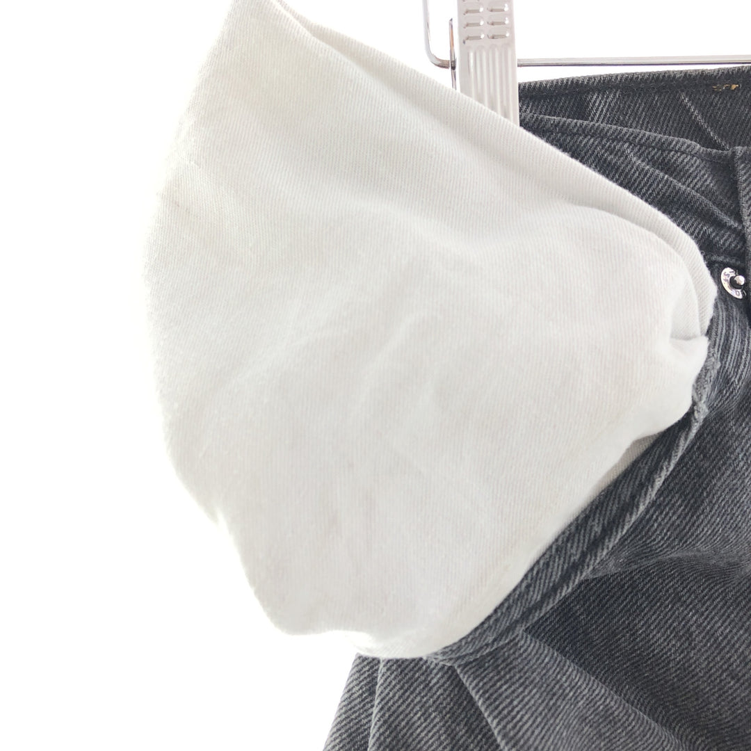 90'S Levi's 40505-4559 Black Denim Tapered Denim Pants Made in USA Men's W34 Vintage /taa003621