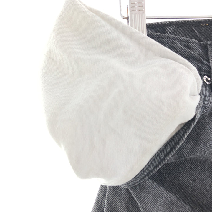 90'S Levi's 40505-4559 Black Denim Tapered Denim Pants Made in USA Men's W34 Vintage /taa003621