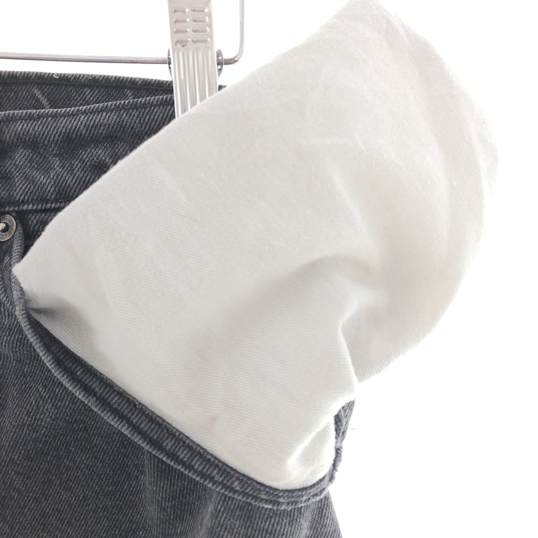 90'S Levi's 40505-4559 Black Denim Tapered Denim Pants Made in USA Men's W34 Vintage /taa003621