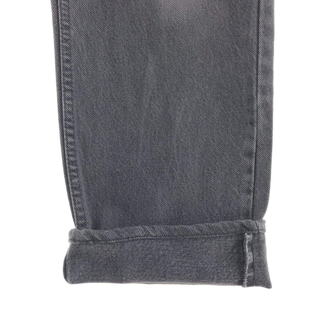 90'S Levi's 40505-4559 Black Denim Tapered Denim Pants Made in USA Men's W34 Vintage /taa003621