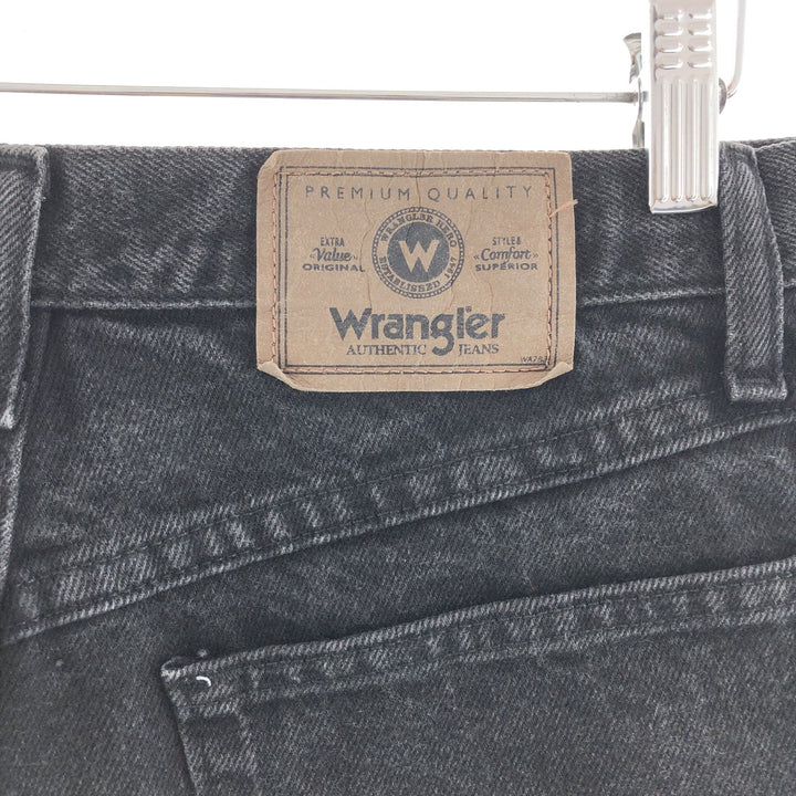 Wrangler Black Denim Pants for Men W33 / taa003658