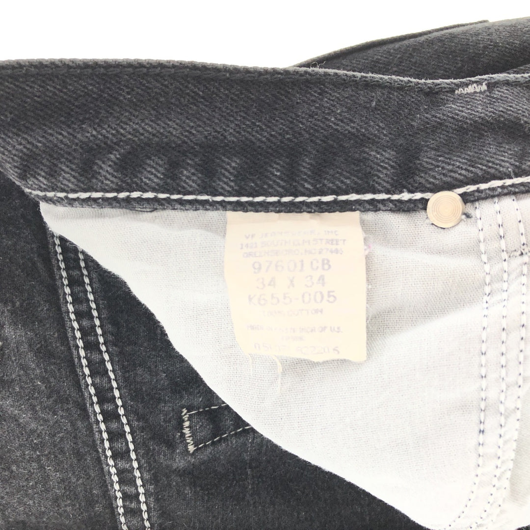 Wrangler Black Denim Denim Pants Men's W34 /taa003674