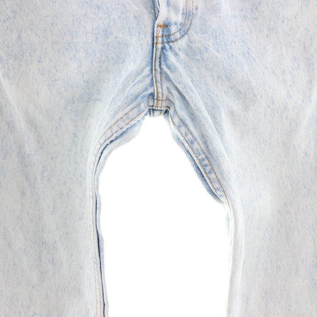 90'S Levi's 501-1108 Chemical Wash Denim Pants Made in USA Men's W32 Vintage /taa003684