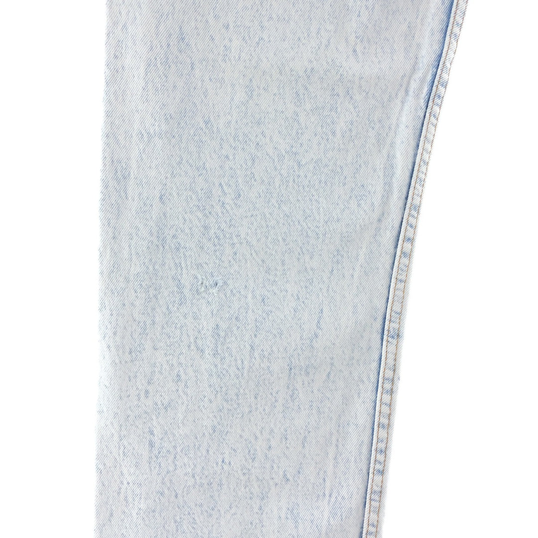 90'S Levi's 501-1108 Chemical Wash Denim Pants Made in USA Men's W32 Vintage /taa003684