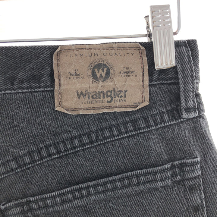 Wrangler Black Denim Pants for Men W30 / taa003829