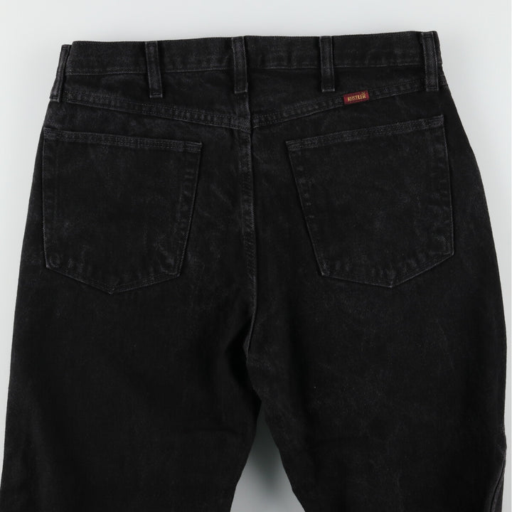 RUSTLER Black Denim Straight Denim Pants Men's w34 /taa003846