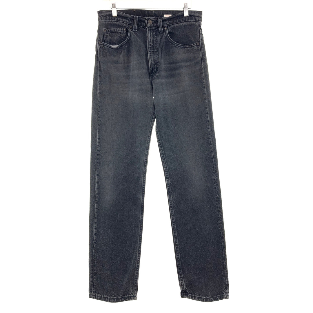 90'S Levi's 505-0260 Black Denim Tapered Denim Pants Made in USA Men's W31 Vintage /taa003892