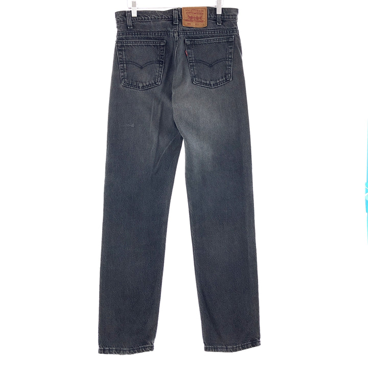 90'S Levi's 505-0260 Black Denim Tapered Denim Pants Made in USA Men's W31 Vintage /taa003892